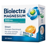 BIOLECTRA Magnesium 300 mg Direct Orange Sticks - 20St - Magnesium