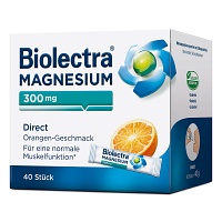 BIOLECTRA Magnesium 300 mg Direct Orange Sticks - 40St - Magnesium
