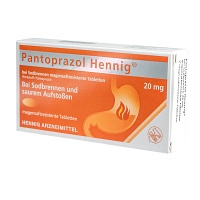 PANTOPRAZOL Hennig b.Sodbrennen 20 mg msr.Tabl. - 14St