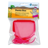 MIRADENT Zahnspangenbox Dento Box I pink - 1St