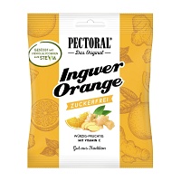 PECTORAL Ingwer Orange Bonbons zuckerfrei - 60g