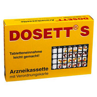 DOSETT S Arzneikassette rot - 1St