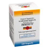 SCHWARZKÜMMELÖL Immerfit Kapseln - 120St - Verdauungsenzyme