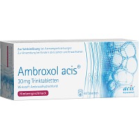 AMBROXOL acis 30 mg Trinktabletten - 40St