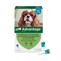 ADVANTAGE 100 Lösung f.Hunde 4-10 kg - 4St - Advantage