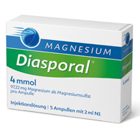 MAGNESIUM DIASPORAL 4 mmol Ampullen - 5X2ml