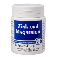 ZINK UND Magnesium Kapseln - 60St