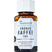 NATURAFIT grüner Kaffee 300 Extrakt Kapseln - 60St