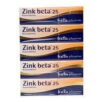 ZINK BETA 25 Brausetabletten - 100St - Selen & Zink