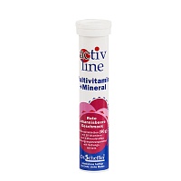 ACTIVLINE Multivit.m.rote Johannisb. Brausetabl. - 20St
