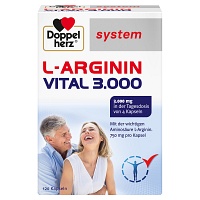 DOPPELHERZ L-Arginin Vital 3.000 system Kapseln - 120St - Stärkung für das Herz