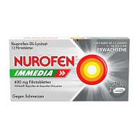 NUROFEN Immedia 400 mg Filmtabletten - 12St - Schmerzen allgemein