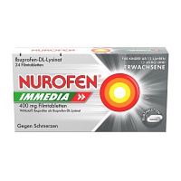 NUROFEN Immedia 400 mg Filmtabletten - 24St - Schmerzen allgemein