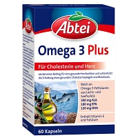 ABTEI Omega-3-6-9 Lachsöl+Leinöl+Oliv.Öl Kapseln