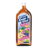 KNOBIVITAL mit Ingwer und Holunder Bio - 960ml - Zur Abwehrstärkung