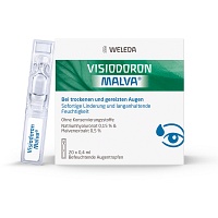 VISIODORON Malva Augentropfen in Einzeldosispipet. - 20X0.4ml - Gegen gereizte Augen