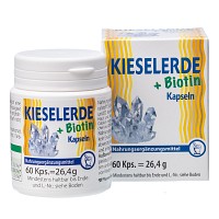 KIESELERDE+BIOTIN Kapseln - 60St - Biotin