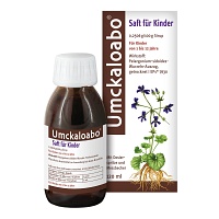 UMCKALOABO Saft für Kinder - 120ml - Pflanzliche Hustenmittel