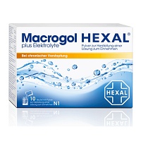 MACROGOL HEXAL plus Elektrolyte Plv.z.H.e.L.z.E. - 10St - Abführmittel