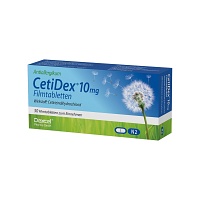 CETIDEX 10 mg Filmtabletten - 50St - Allergie allgemein