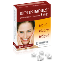 BIOTIN IMPULS 5 mg Tabletten - 100St - Biotin