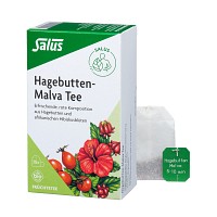 HAGEBUTTEN MALVA Tee Früchtetee Bio Salus Fbtl. - 15St