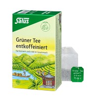 GRÜNER TEE entkoffeiniert Bio Salus Filterbeutel - 15St
