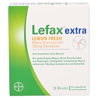 LEFAX extra Lemon Fresh Mikro Granulat - 16St - Blähungen & Krämpfe