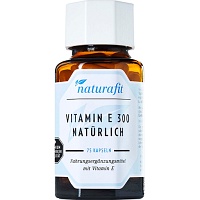 NATURAFIT Vitamin E 300 natürlich Kapseln - 75St