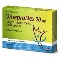 OMEPRADEX 20 mg magensaftresistente Hartkapseln - 14St - Saurer Magen