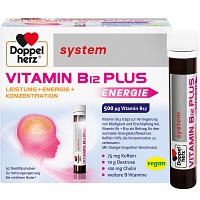 DOPPELHERZ Vitamin B12 Plus system Trinkampullen - 30X25ml - Mineral & Vitalstoffe