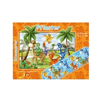 KINDERPFLASTER Dinosaurier Briefchen - 10St