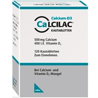 CALCILAC Kautabletten - 120St - Calcium & Vitamin D3