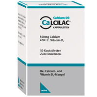 CALCILAC Kautabletten - 50St