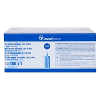 INSULINSPRITZE 1 ml U40 - 100St