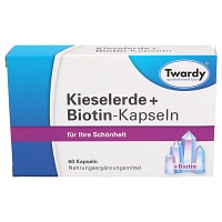 KIESELERDE+BIOTIN Kapseln - 60St - Für Haut, Haare & Knochen