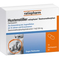 HUSTENSTILLER-ratiopharm Dextromethorphan Kapseln - 10St - Hustenstiller