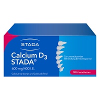 CALCIUM D3 STADA 600 mg/400 I.E. Kautabletten - 120St - Calcium & Vitamin D3