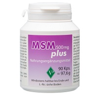 MSM 500 mg plus Kapseln - 90St