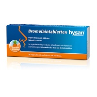 BROMELAIN TABLETTEN hysan magensaftres.Tabletten - 20St - Enzymtherapie