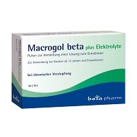 MACROGOL beta plus Elektrolyte Plv.z.H.e.L.z.Einn. - 10St