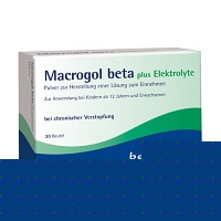 MACROGOL beta plus Elektrolyte Plv.z.H.e.L.z.Einn. - 20St