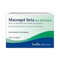 MACROGOL beta plus Elektrolyte Plv.z.H.e.L.z.Einn. - 100St