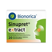 SINUPRET extract überzogene Tabletten - 20St - Nase frei