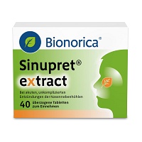 SINUPRET extract überzogene Tabletten - 40St - Nase frei