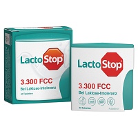 LACTOSTOP 3.300 FCC Tabletten Klickspender - 40St - Lactoseintoleranz