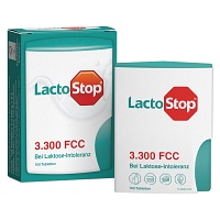 LACTOSTOP 3.300 FCC Tabletten Klickspender - 100St - Lactoseintoleranz