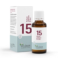 BIOCHEMIE Pflüger 15 Kalium jodatum D 6 Tropfen - 30ml