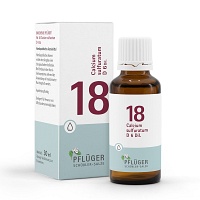 BIOCHEMIE Pflüger 18 Calcium sulfuratum D 6 Tropf. - 30ml