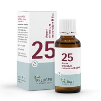 BIOCHEMIE Pflüger 25 Aurum chlorat.natron.D 6 Tro. - 30ml